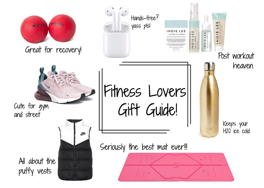 Fitness Lovers Gift Guide — The Freckle Spot