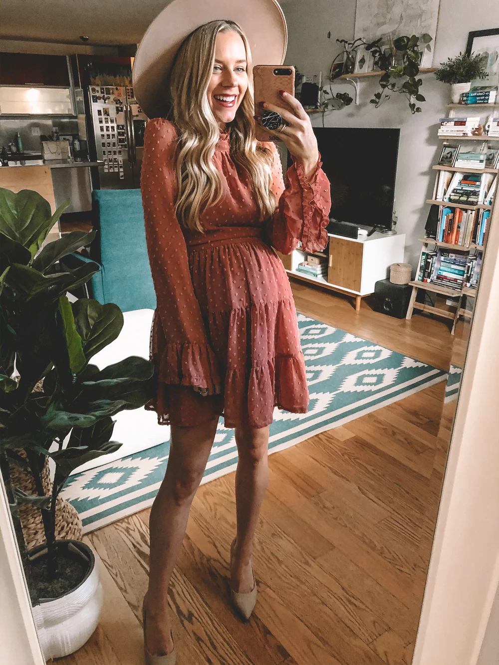 strapless open back dress Red Wrap Dress – Heaven Sent Boutique main image 0
