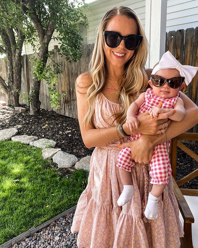 This kid is a whole MOOD 😎 obsessed isn&rsquo;t even the word 😍😍😍 We had our first hangout with friends and lasted almost 3 hours before mom had to go home and take a catnap 🤣 These baby sunnies are $13 and I need a matching pair for me ASAP ✖️ 
