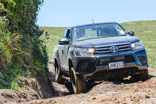 Hardcore and here – Hilux muscles in and means business