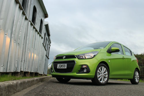 Holden Spark LT: Baby lights a fire