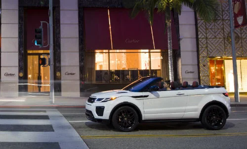 Convertible Evoque open for NZ business