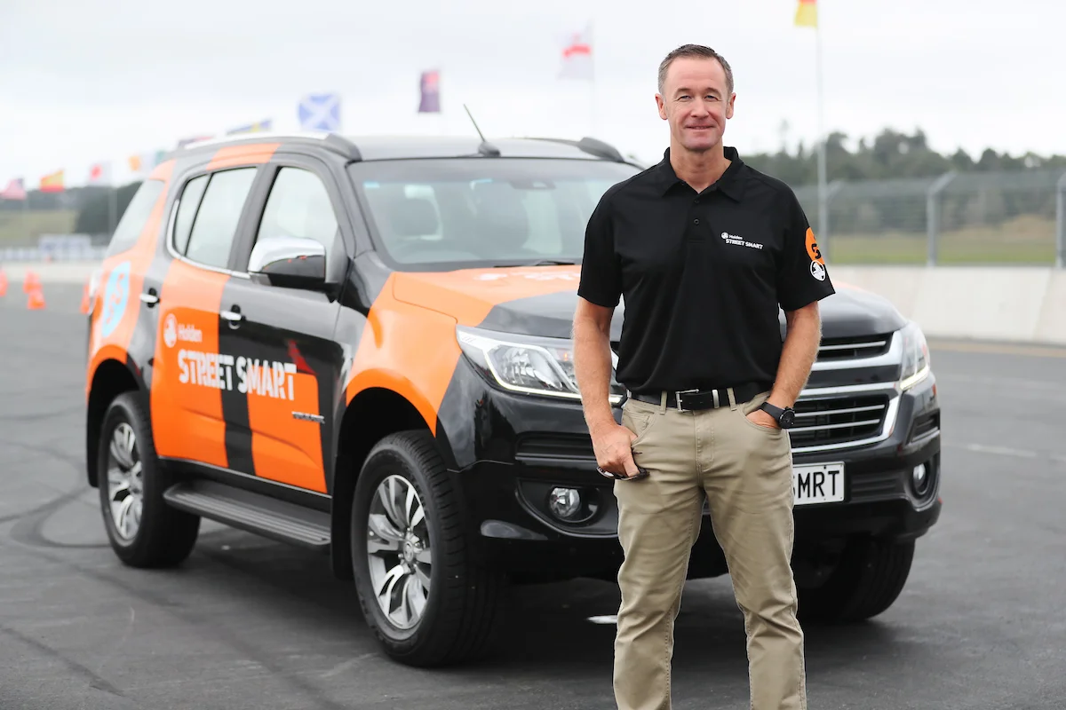 Ace racer's safer driving push