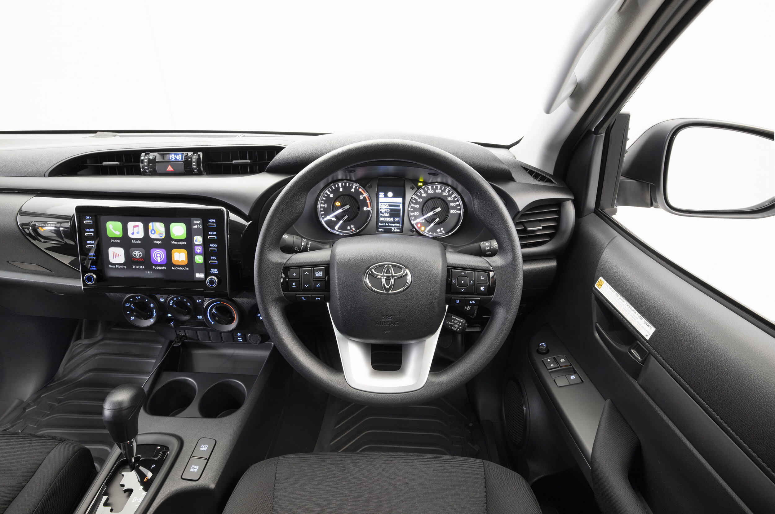 IMAGE_2021 Toyota Hilux, SR Grade Single Cab Chassis,apple carplay, and steering wheel shot.jpg