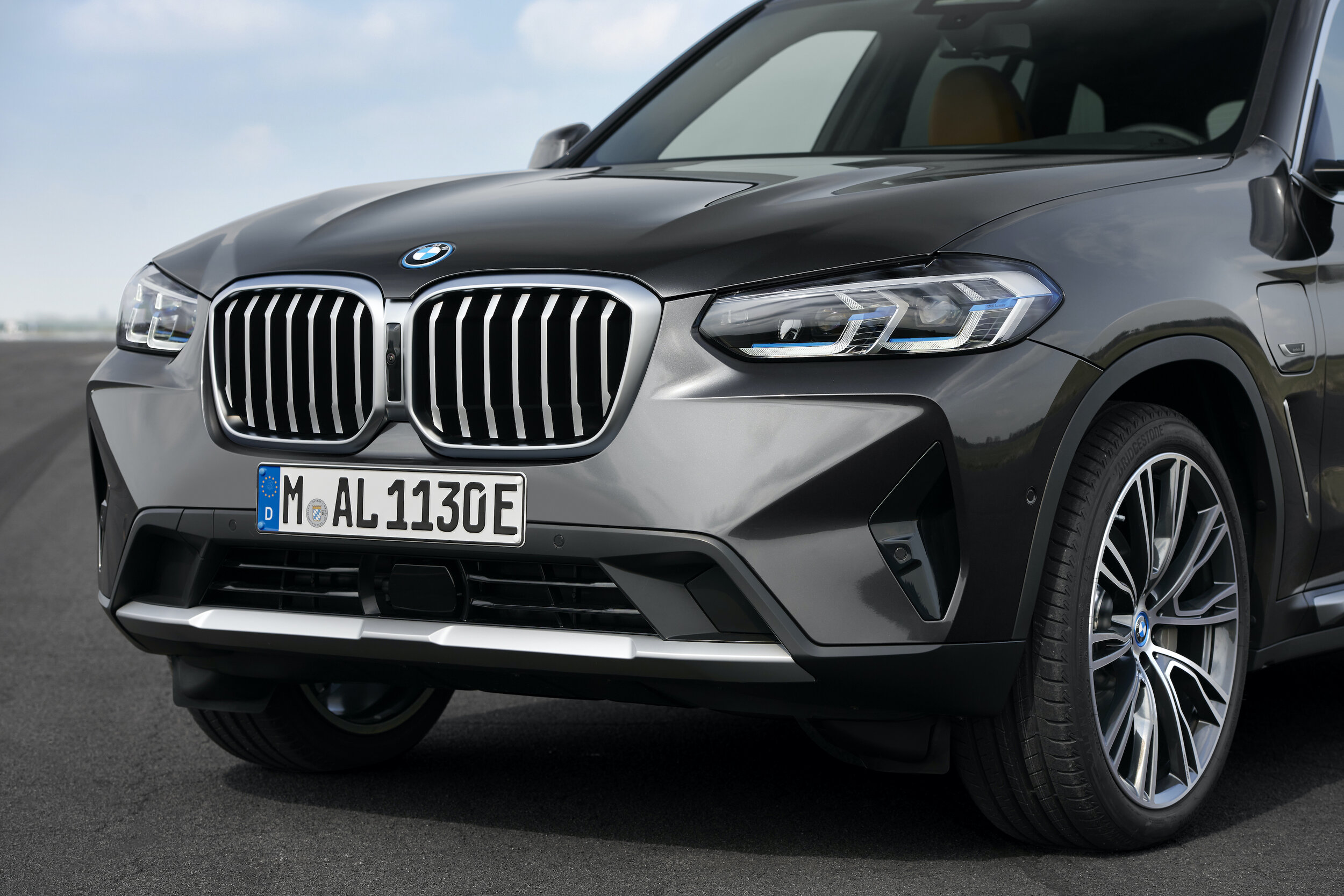 Hybrid X3 flanked by petrol, diesel alternates
