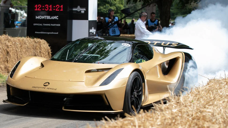 Lotus reveals EV chassis