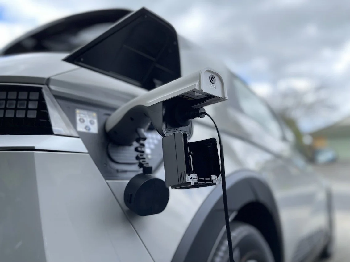 Ioniq 5 plugged for V2L play