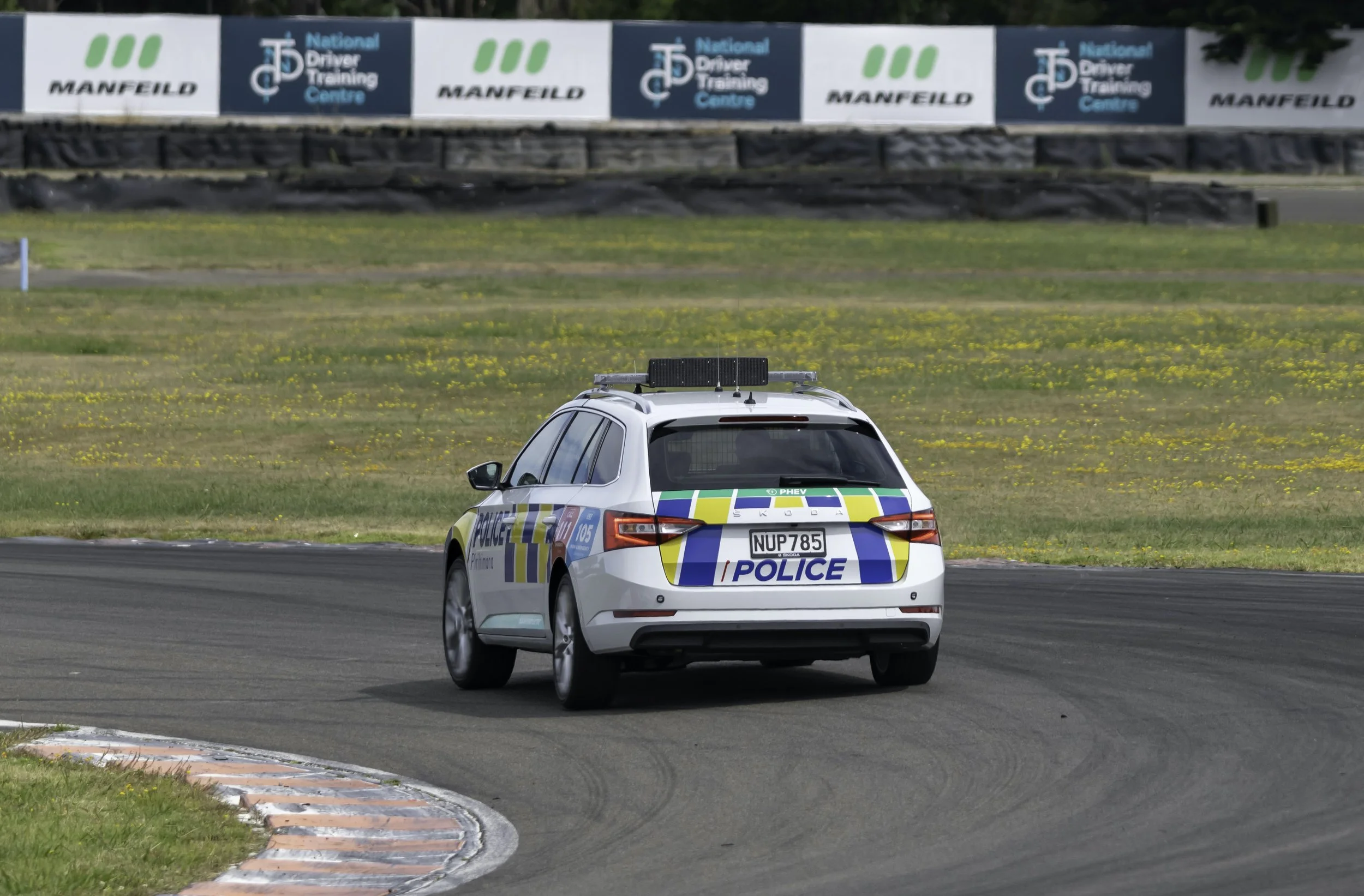 PHEV patrol car test proves arresting
