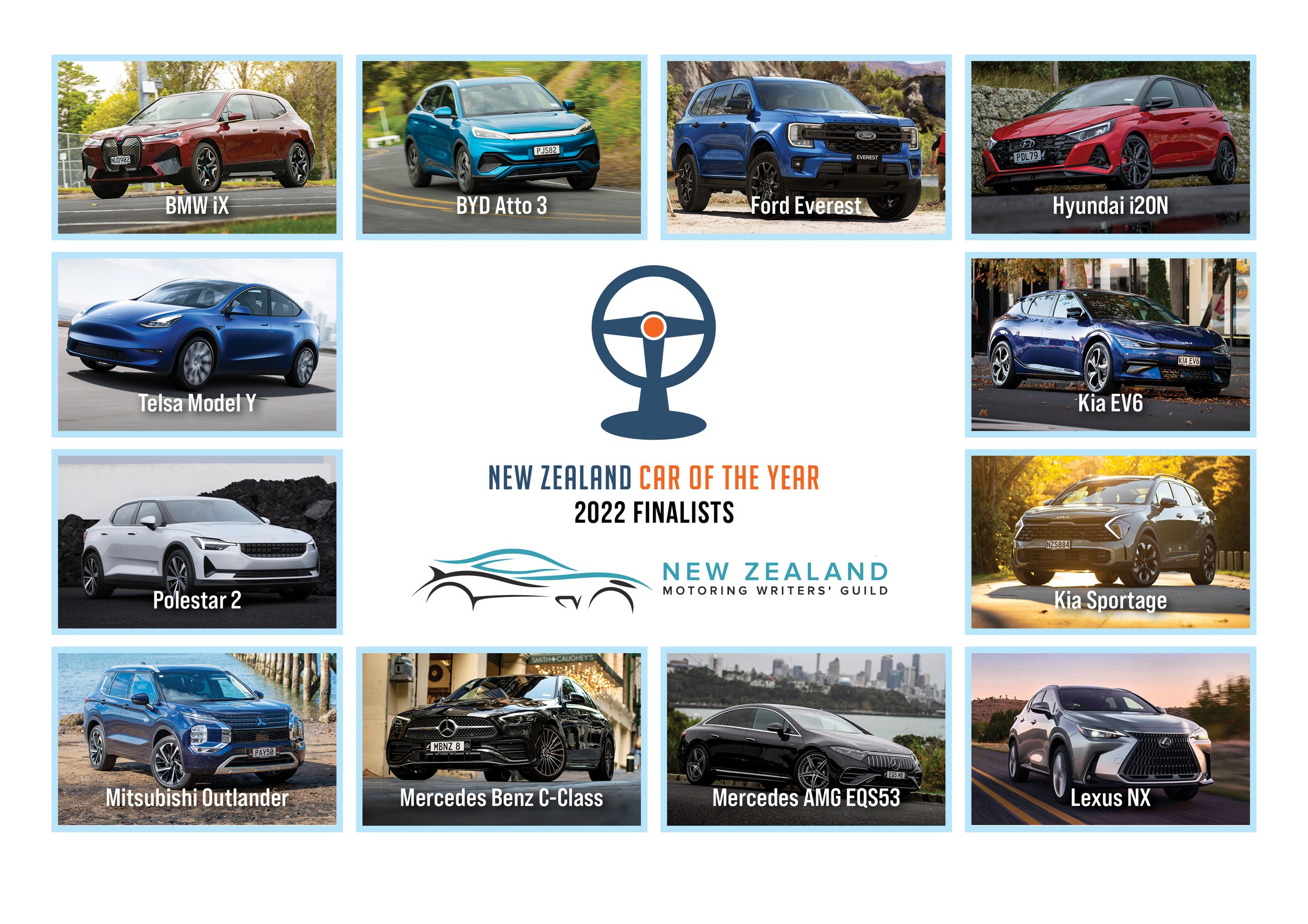 NZ Car of the Year 2022 finalists