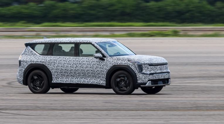 Kia’s electric MPV in final testing