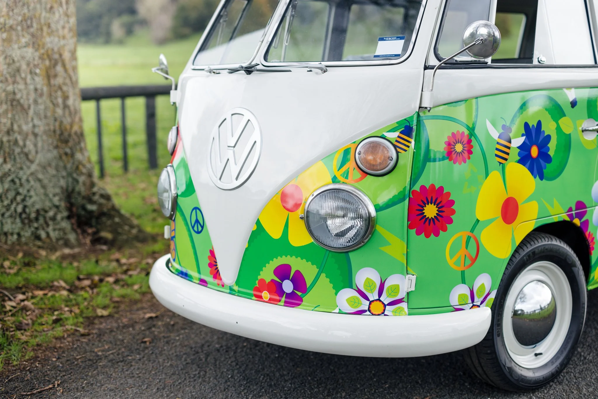 Creating a buzz with Green-fed ‘60s Kombi