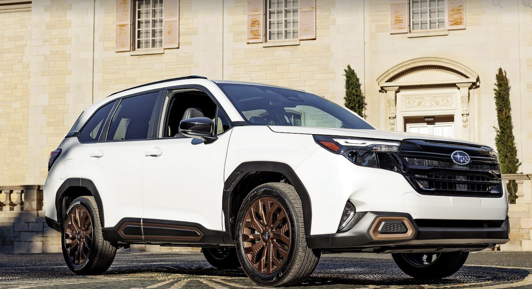 Forester scooped, here next year