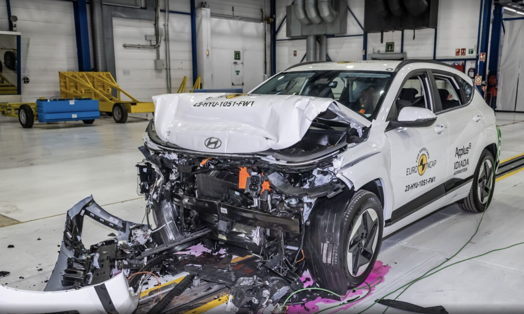 Kona highlighted in Euro NCAP safety spray