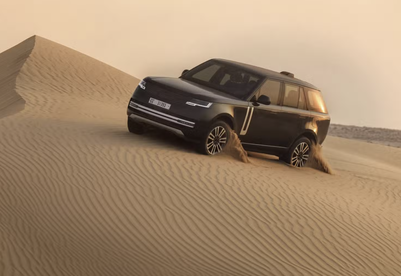 Electric Rangie conquers UAE’s biggest dune
