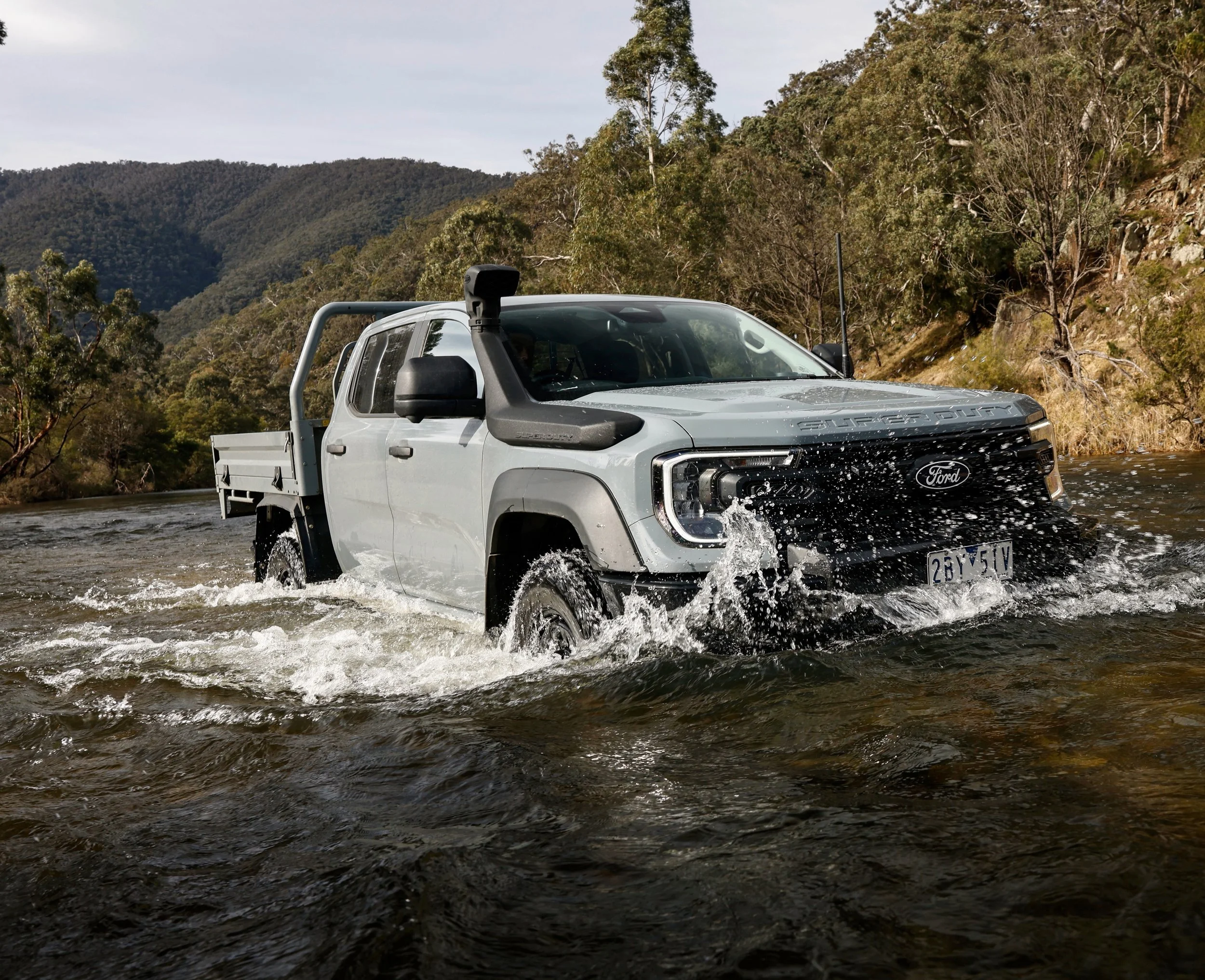 In the deep end - Super Duty takes a dunking