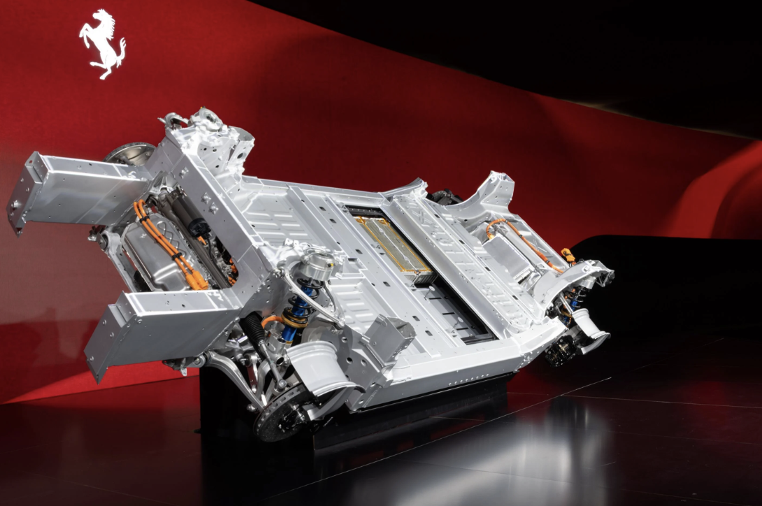 Elettrica - Ferrari breaks battery car silence