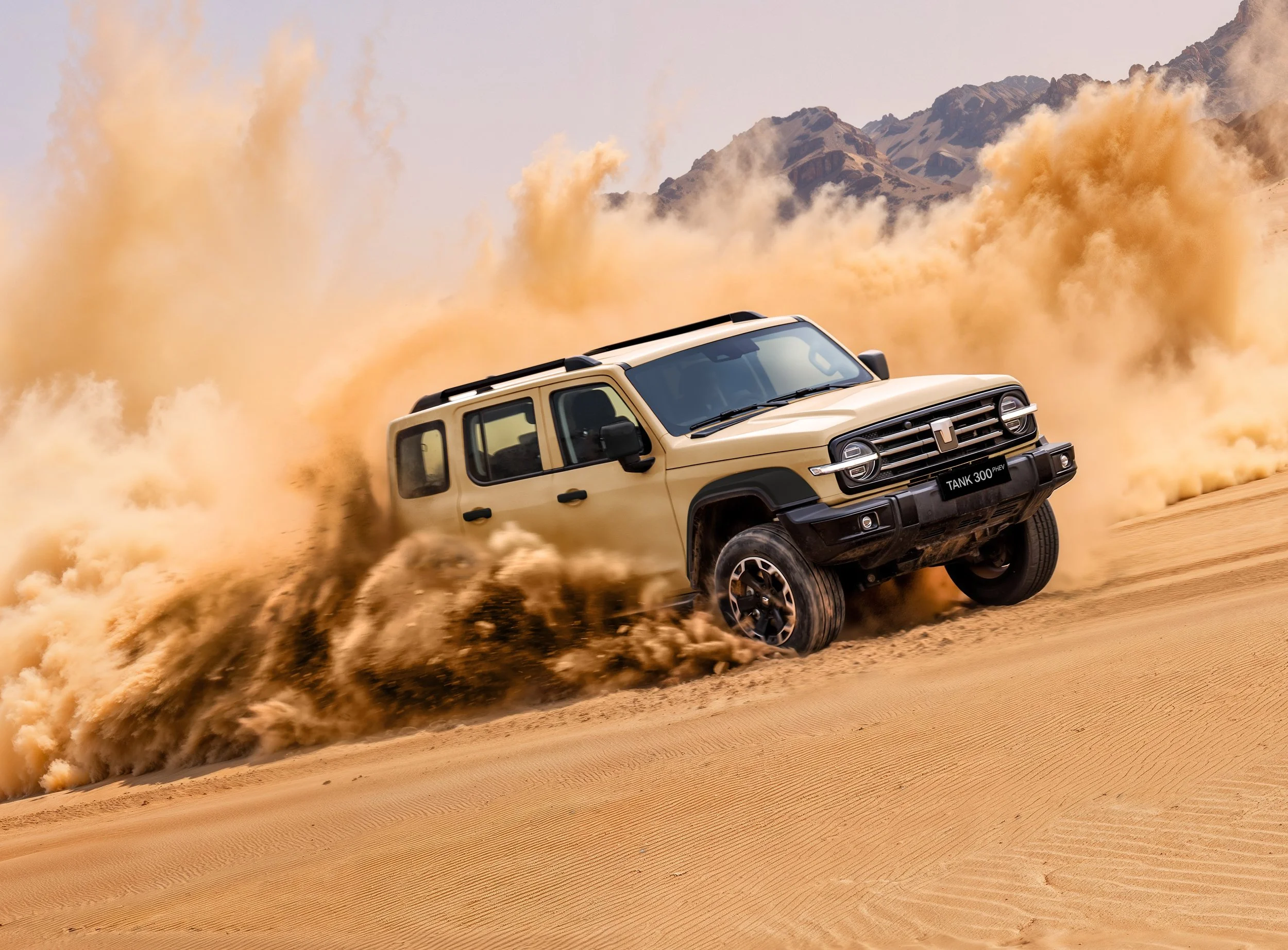 High five: Baby Tank PHEV signs