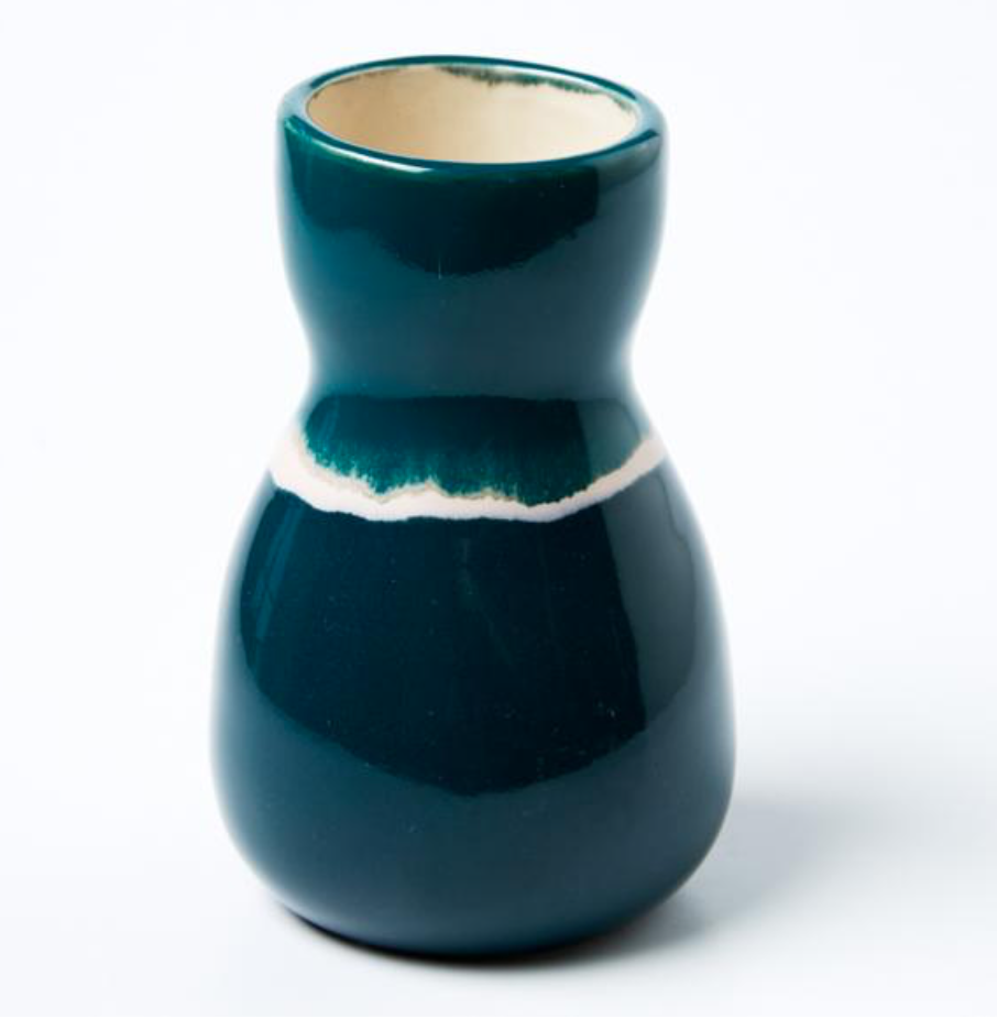 SATURDAY VASE GREEN INK - JONES &amp; CO.