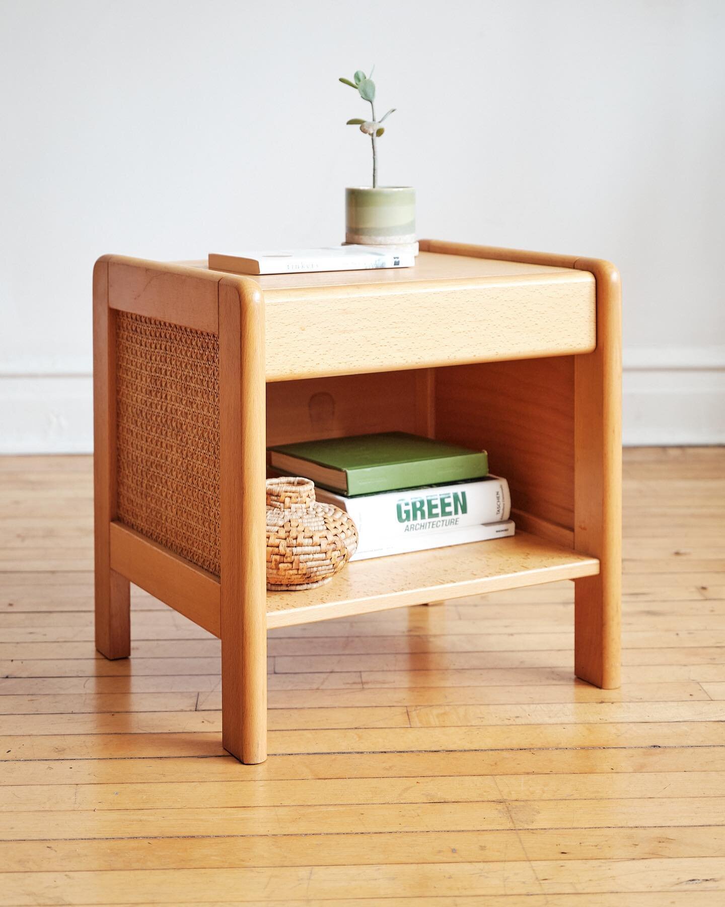 Whimsical pair of Danish post modern nightstands by Georg Petersens. 

17&rdquo; wide x 15.5&rdquo; depth x 17 3/8&rdquo; tall 

#midcenturymodern #postmodern #postmodernism #pairofnightstands #nightstands #1stdibs #chairishseller #mydomaine #curvedc