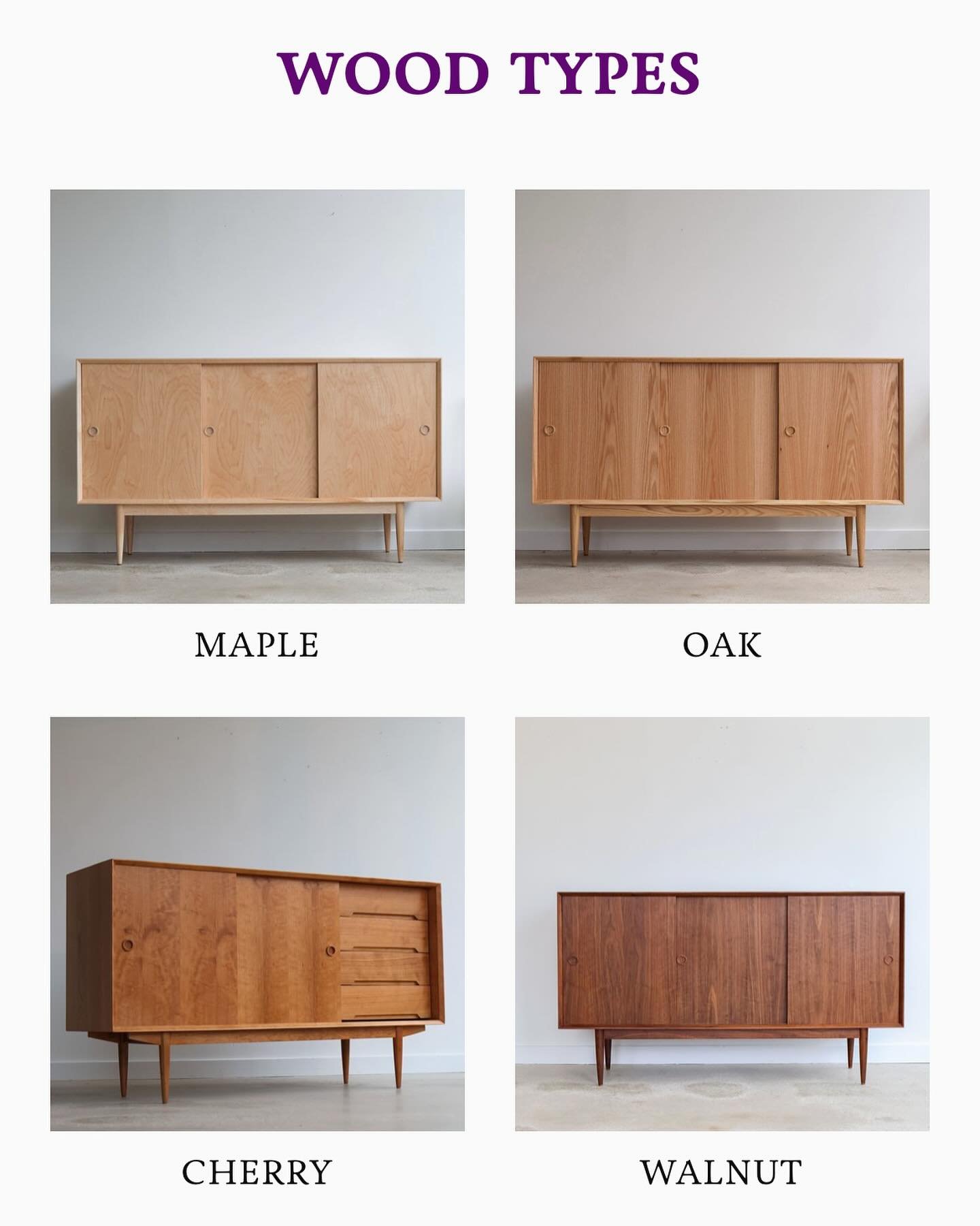 We know customers commonly have questions about selecting the right wood for their home. So we wrote a helpful little blog post about our wood options. Posting the link in stories! Hope this helps! 🤞