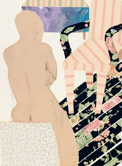 The Living Room Series Mixed Media on Paper 18” x 24” $975 (Part of 61th Annual Delta Exhibition)