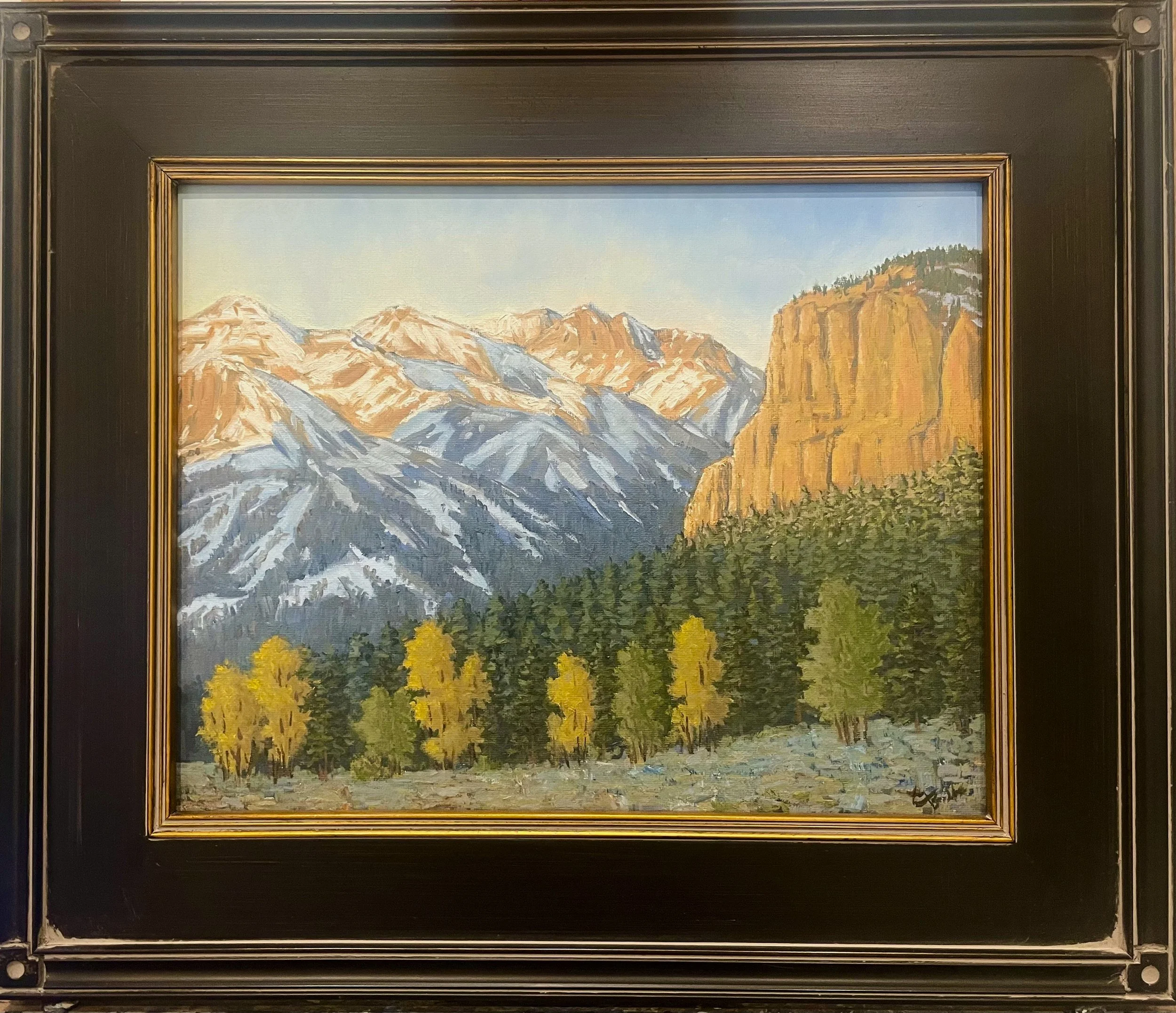 Looking Up to the Pass Framed.jpeg