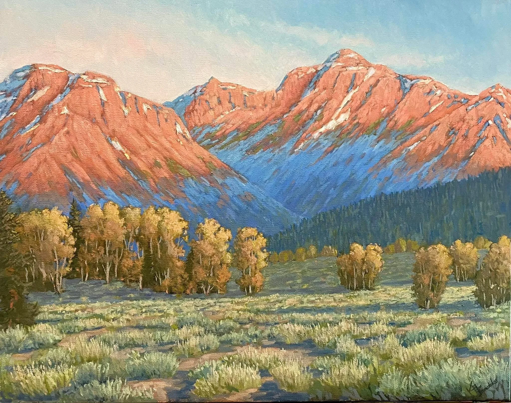 San Juan Sunset 16 x 20 Floater Frame.jpeg