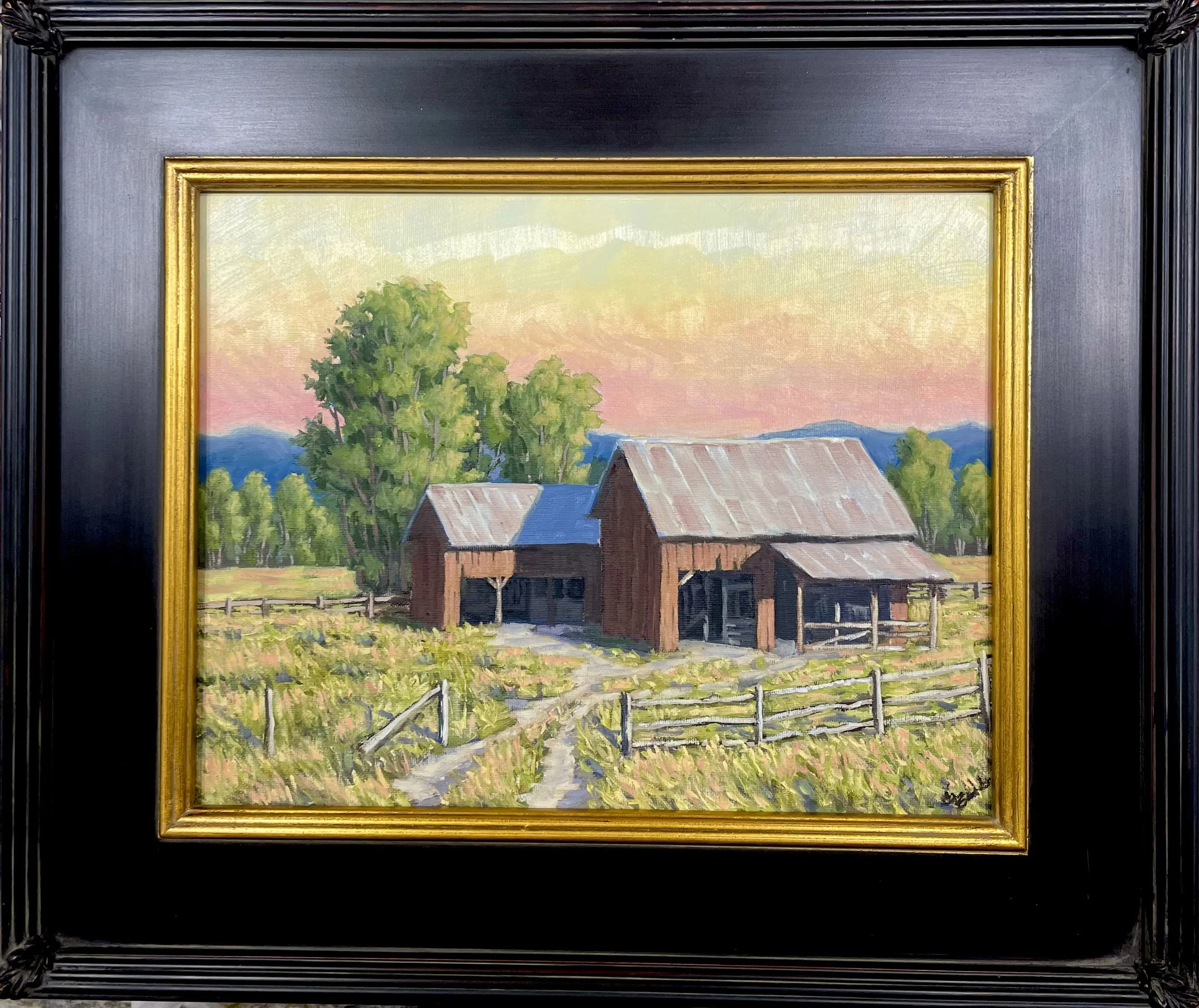 An Evening Light Framed.jpeg