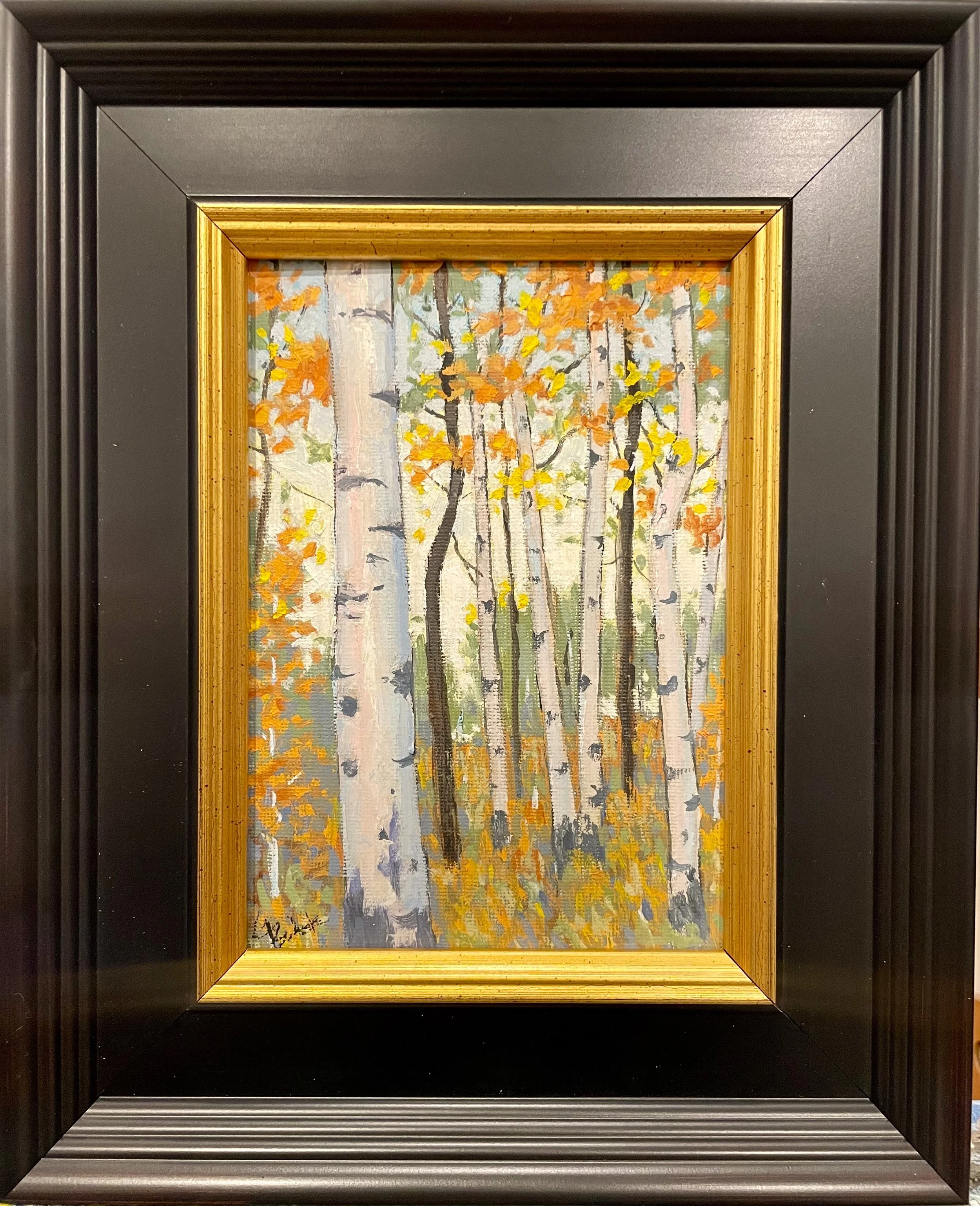 Aspens in Full Color Framed.jpeg