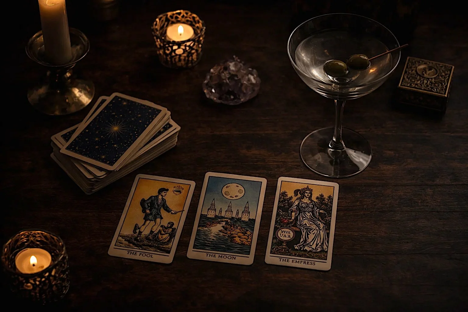 Tarot &amp; ‘tinis