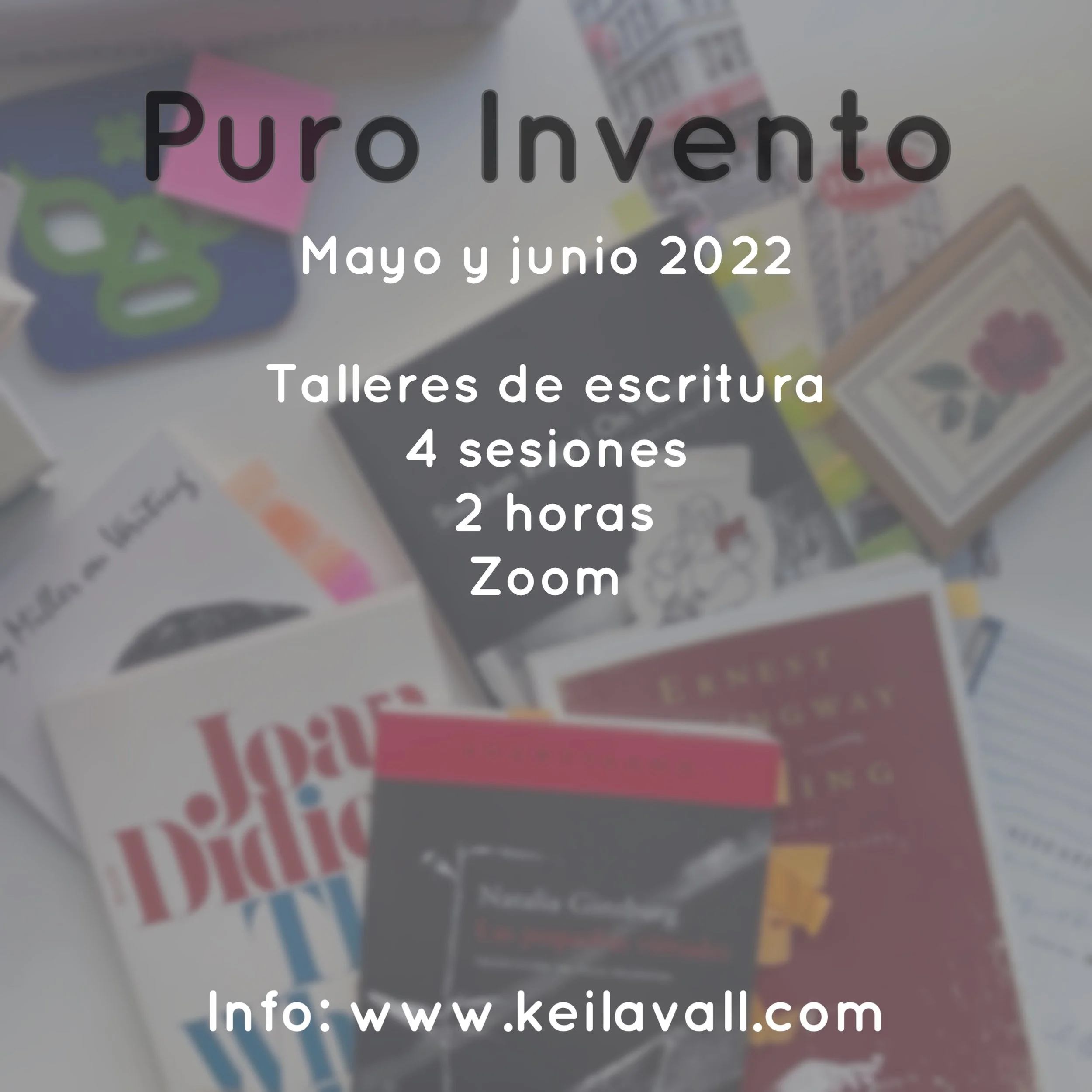 Puro Invento Jueves. (Taller de escritura creativa) 