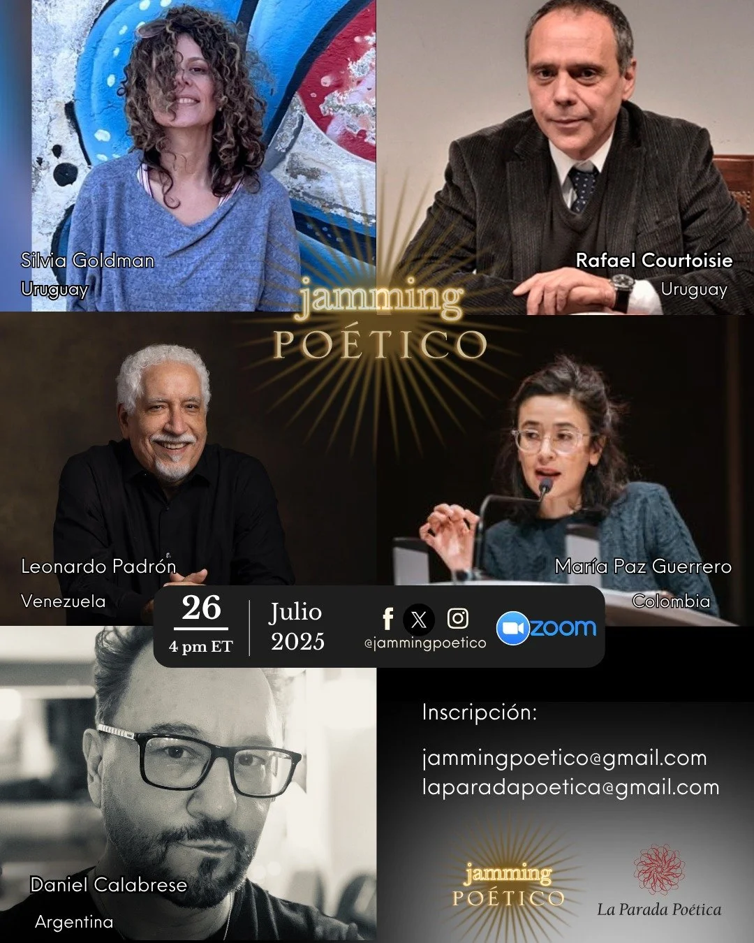 Jamming Poético de Julio 2025