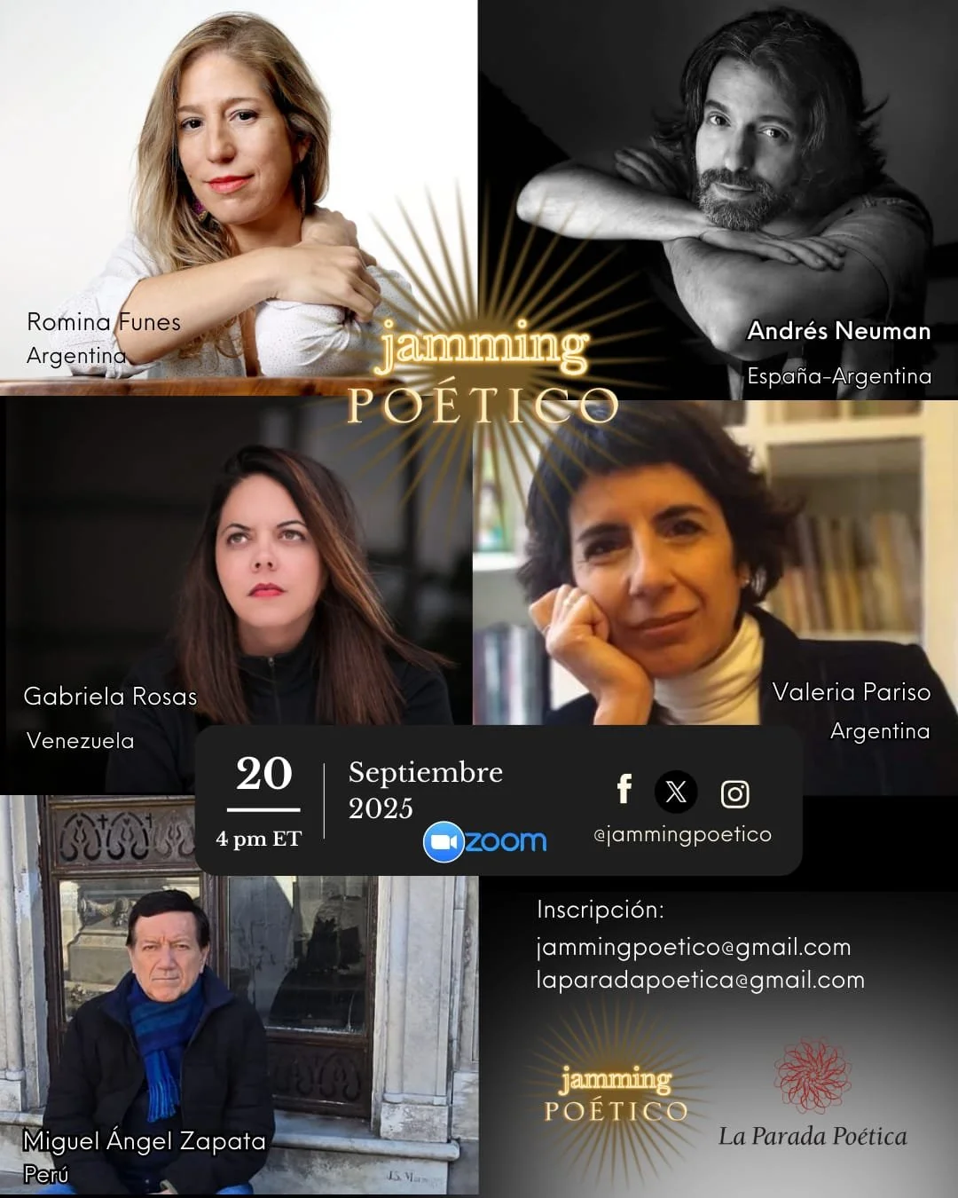 Jamming Poético de Septiembre 2025