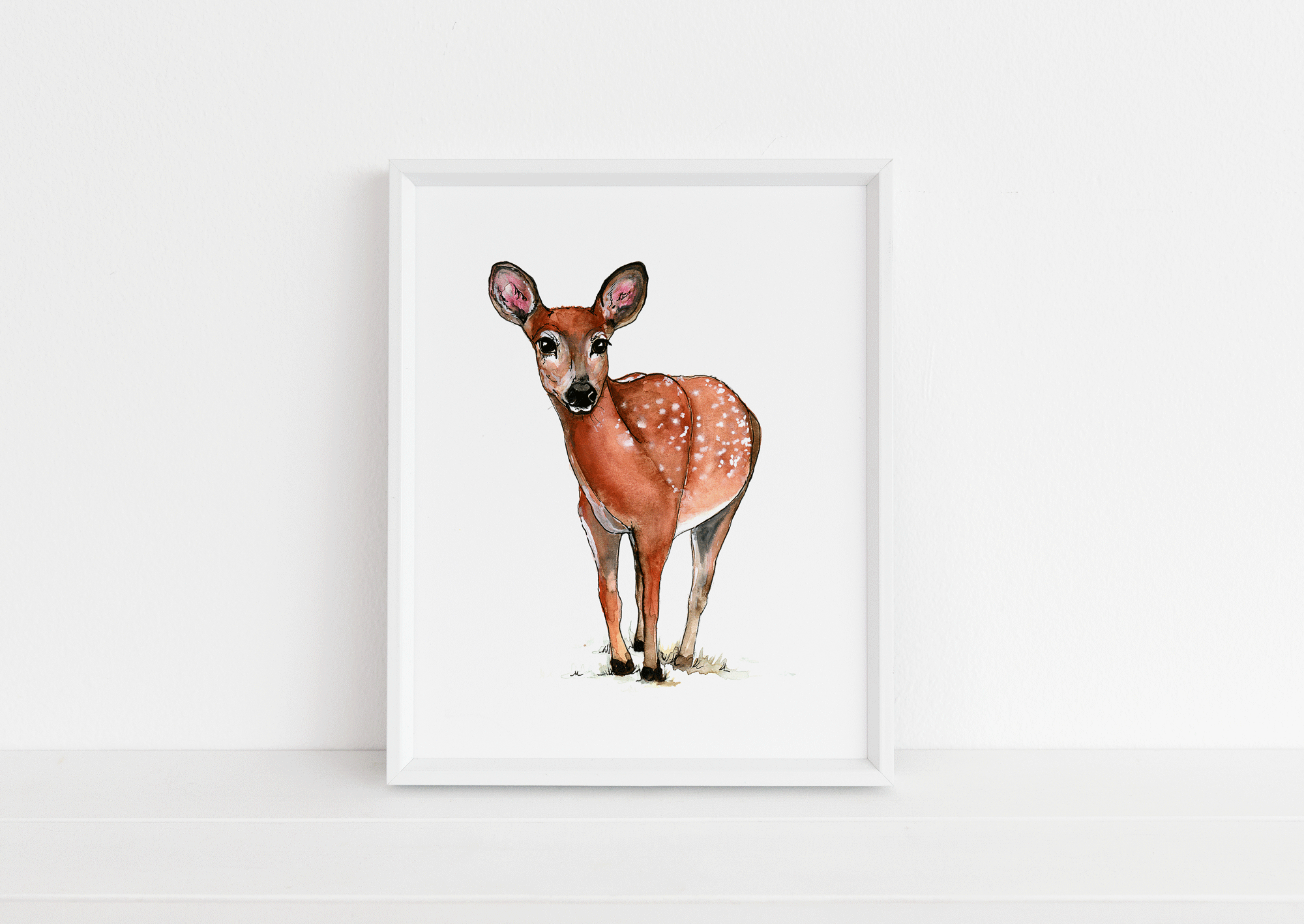 Red Deer Print