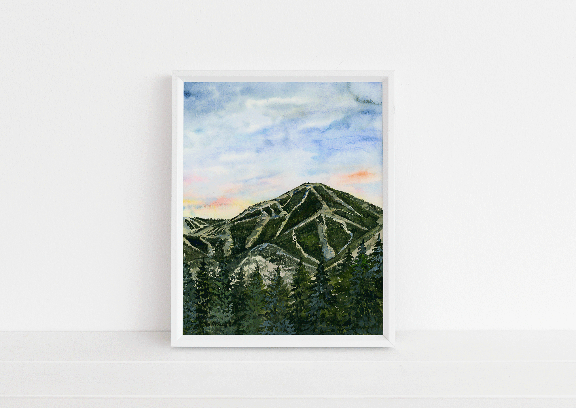 Baldy Sky Print