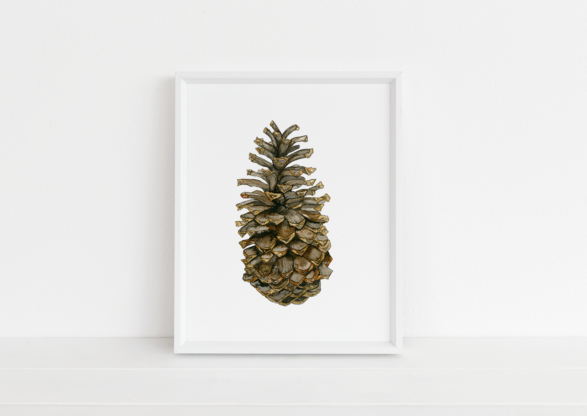 Pinecone Print