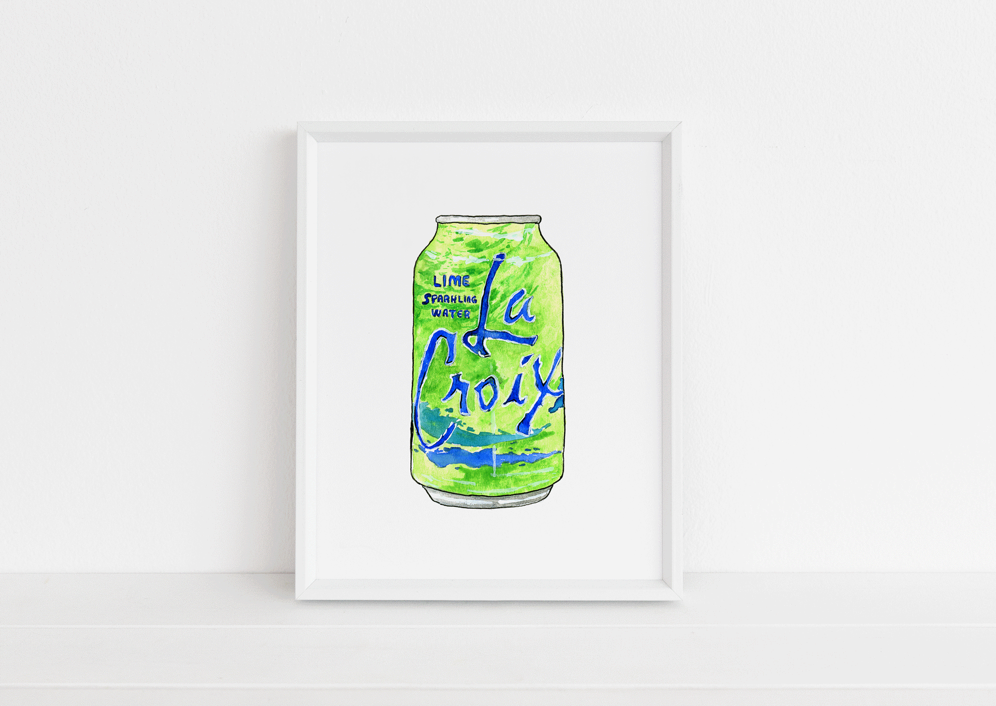 Lime Sparkling Water