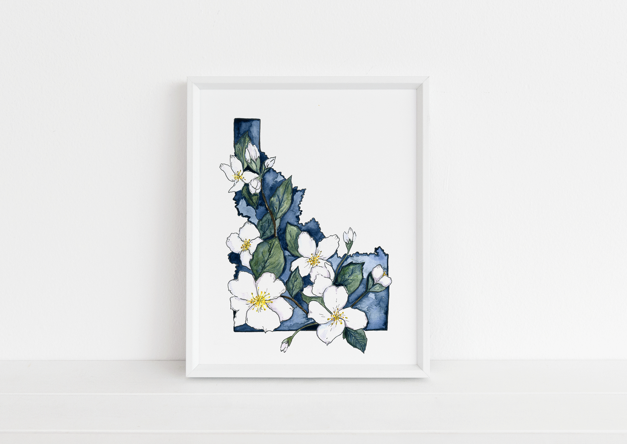 Idaho Syringa Art Print