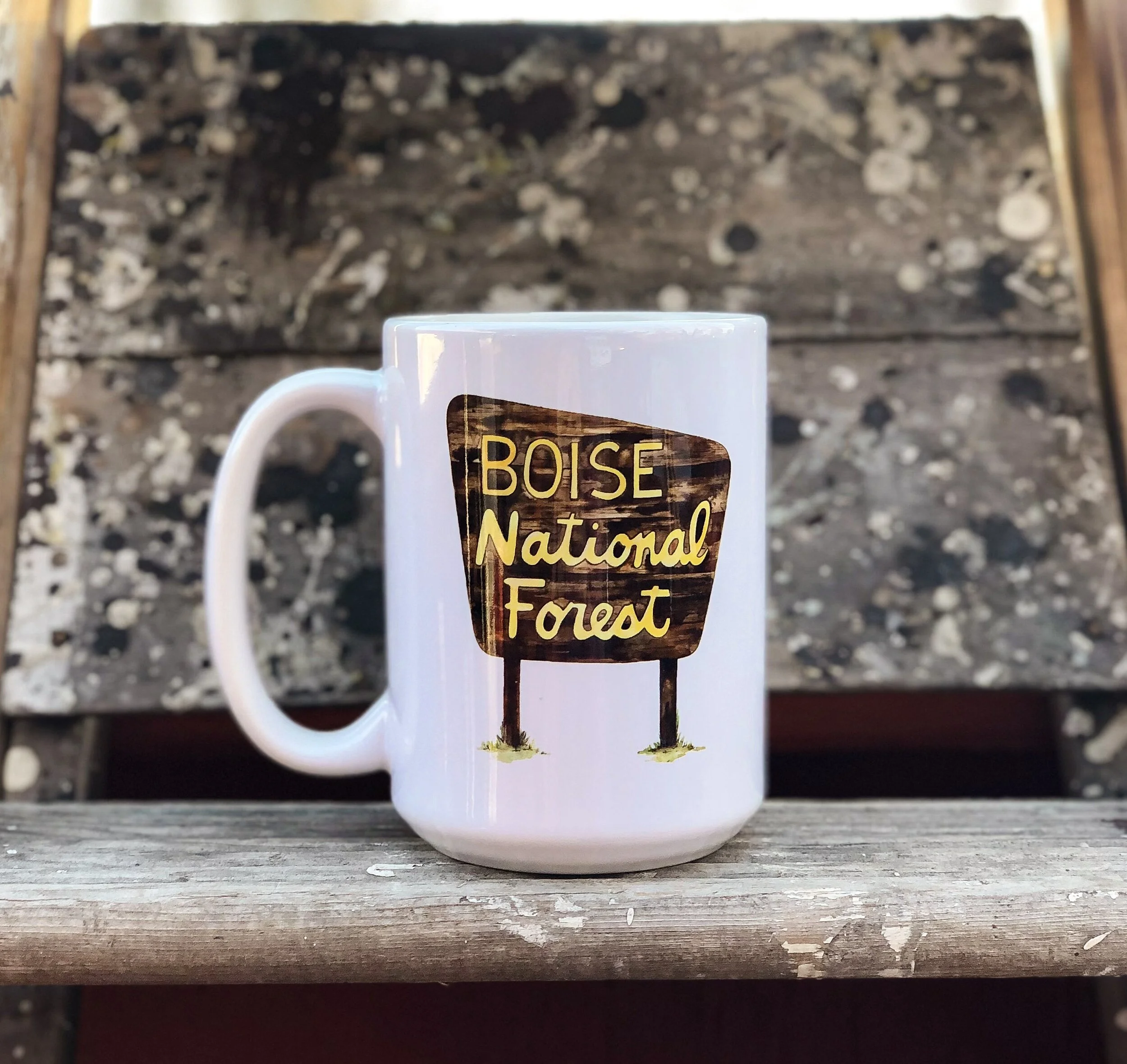 Boise National Forest 15oz Mug