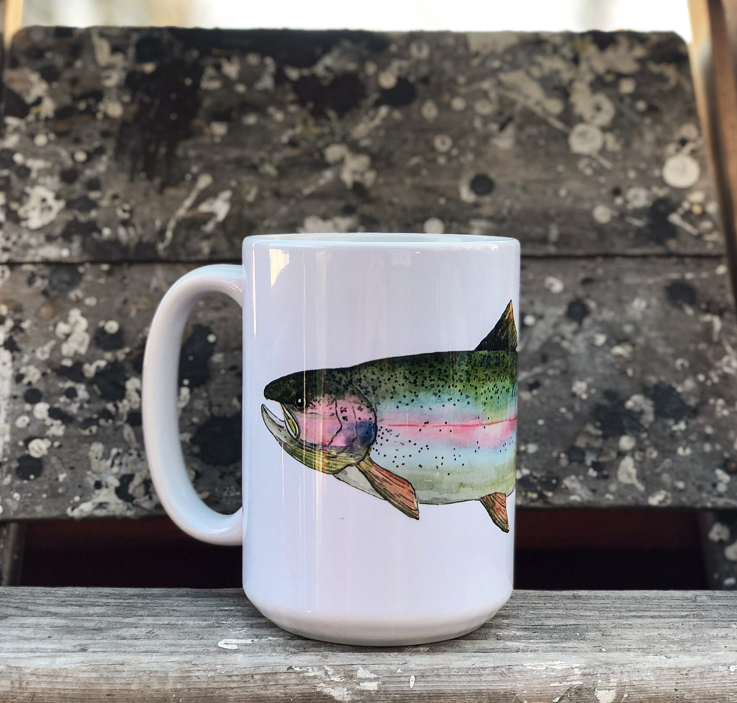 Rainbow Trout 15oz Mug