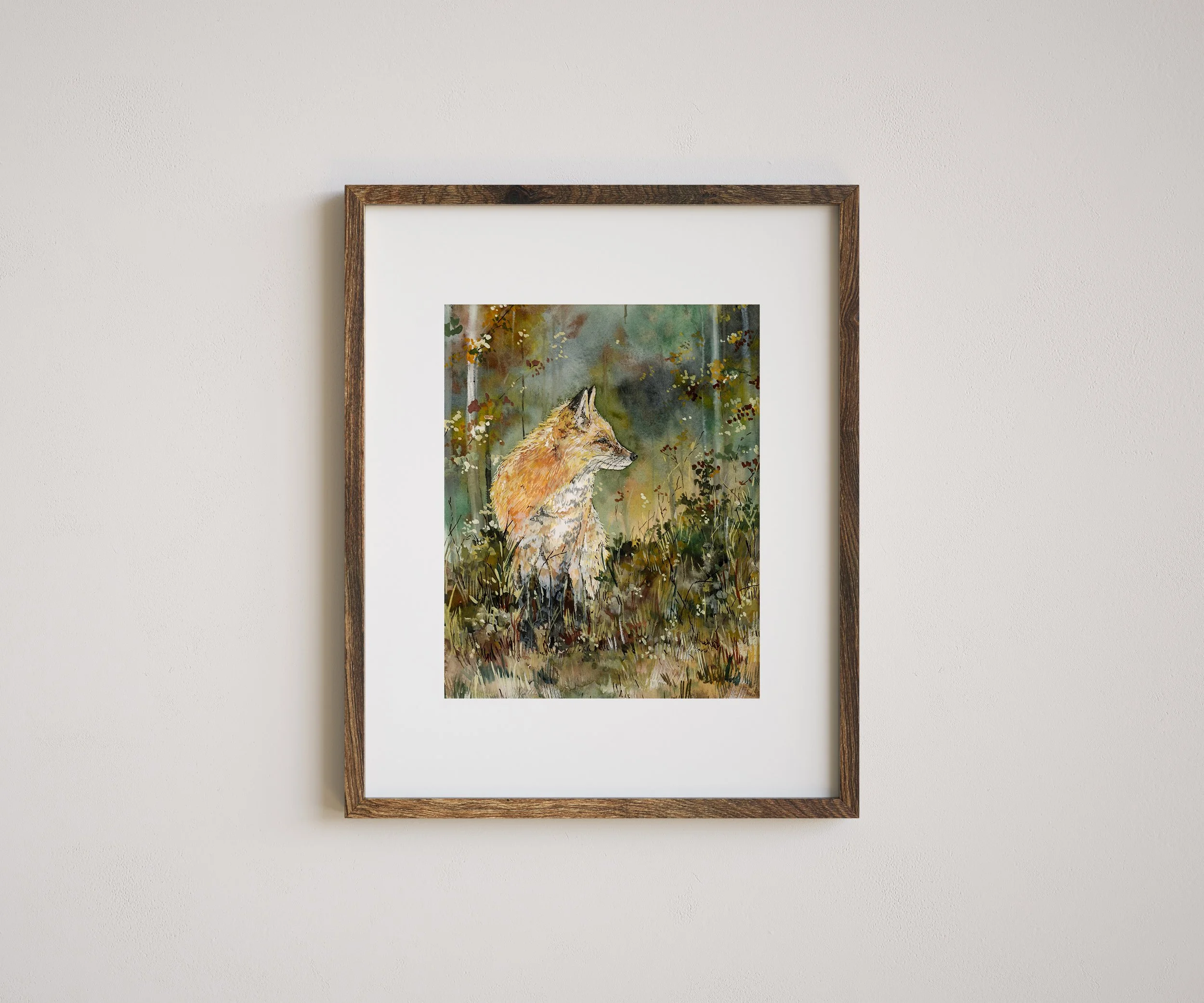 Fox in the Woods