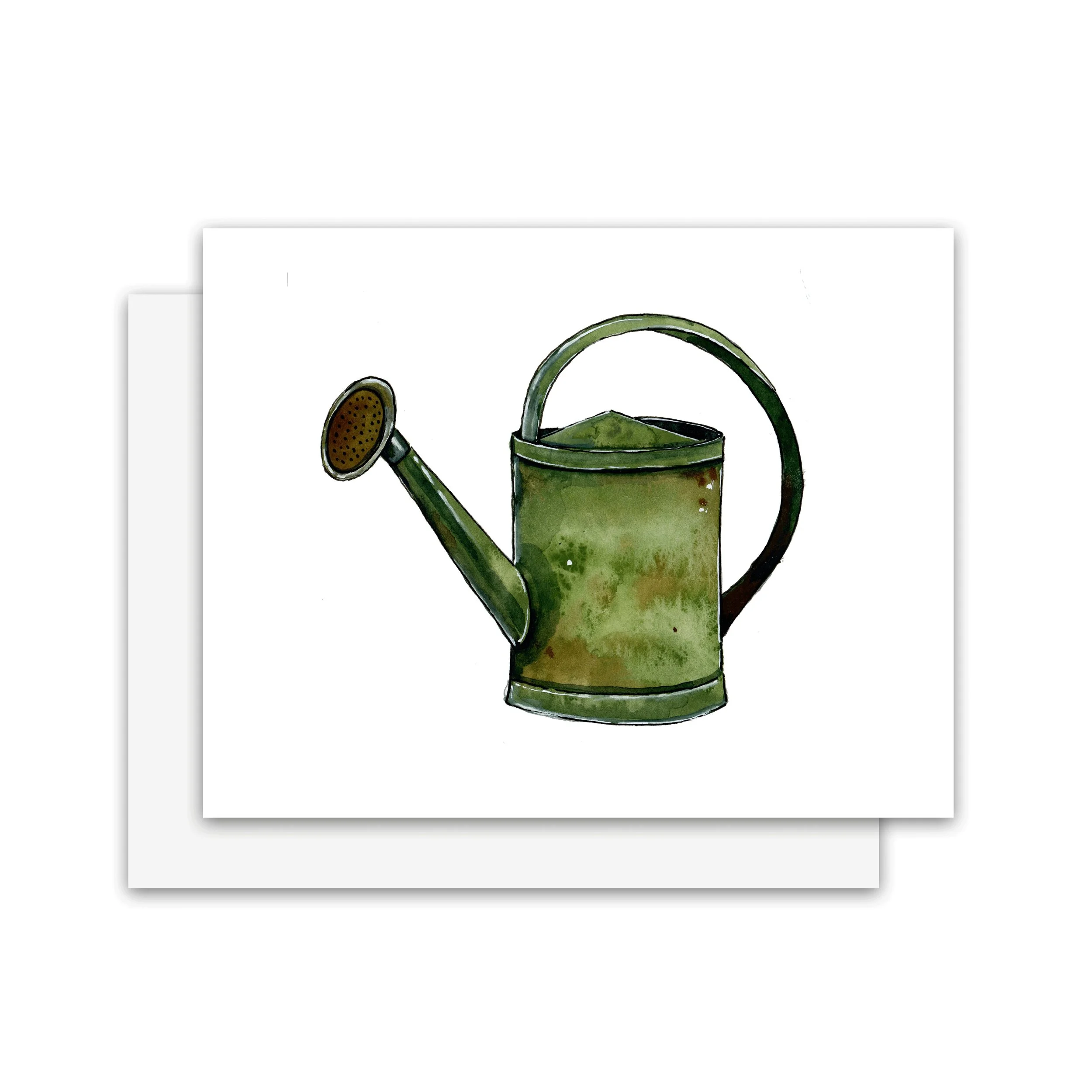 Watering Can Notecard