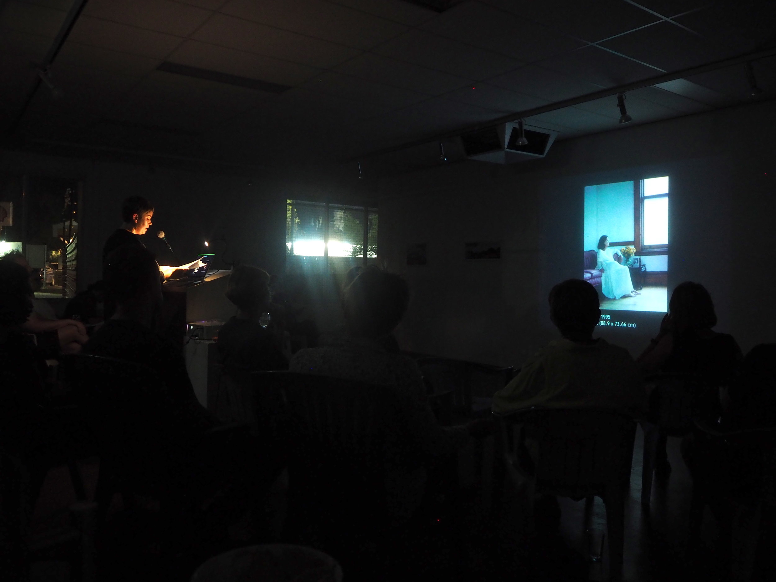 Jacquie Chlanda presenting