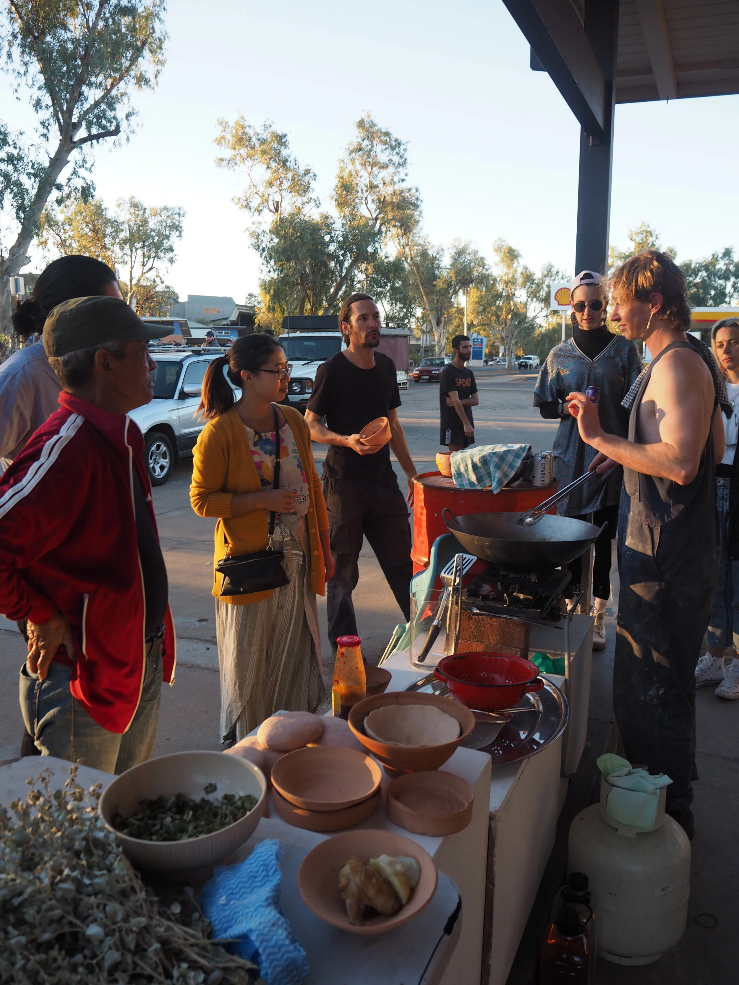  Alice Fried Chicken  by Artist in Residence, Billie Rankin (TAS) Photography Zoya Godoroja-Prieckaerts 