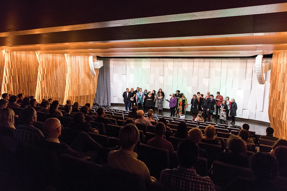 The new state-of-the-art auditorium