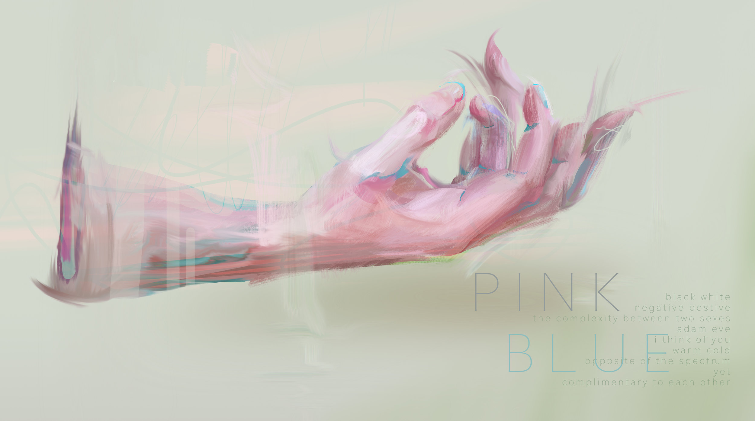 PINK BLUE exhibition