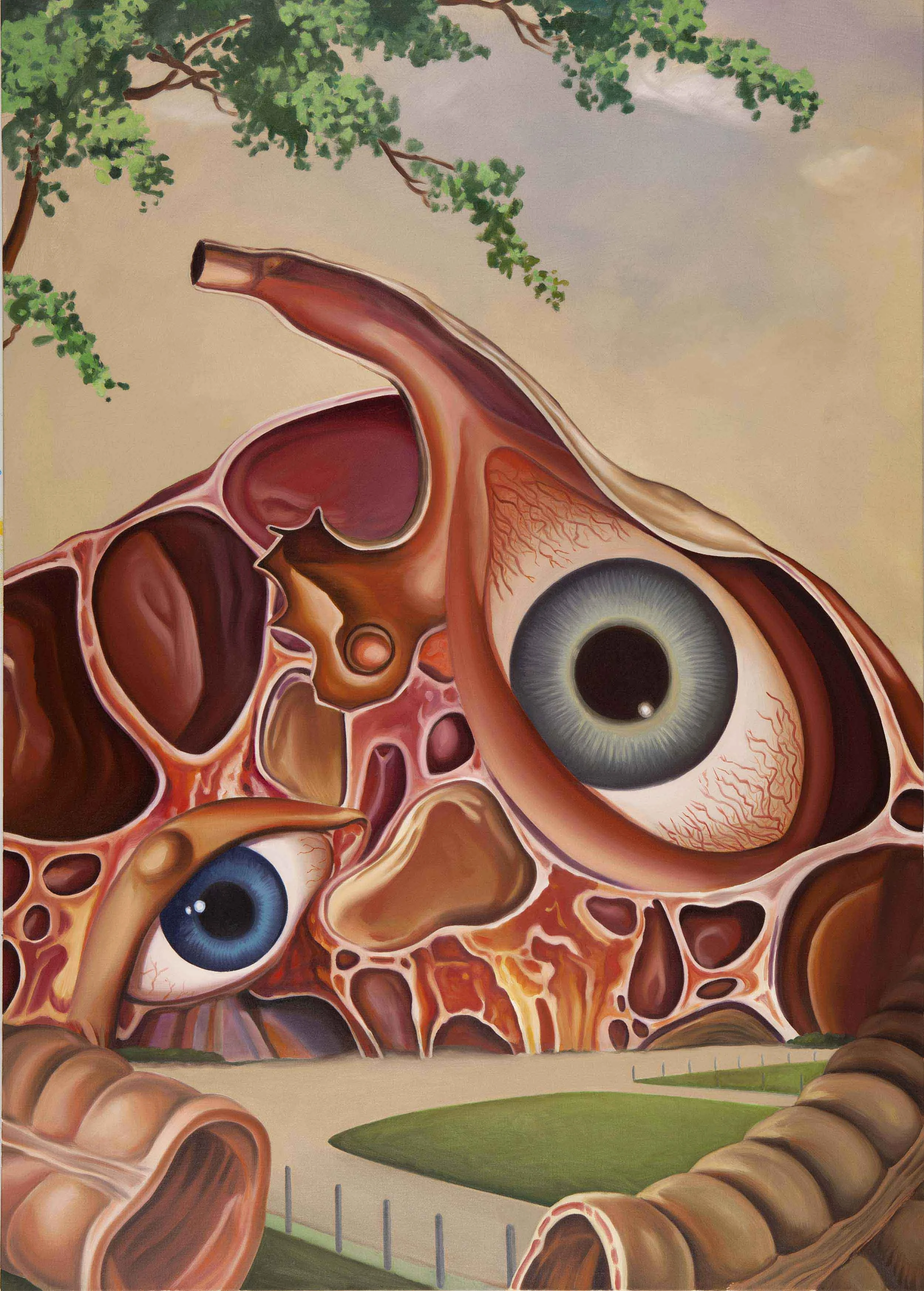 The Castle , 2014. Oil on canvas, 180 x 140 cm.