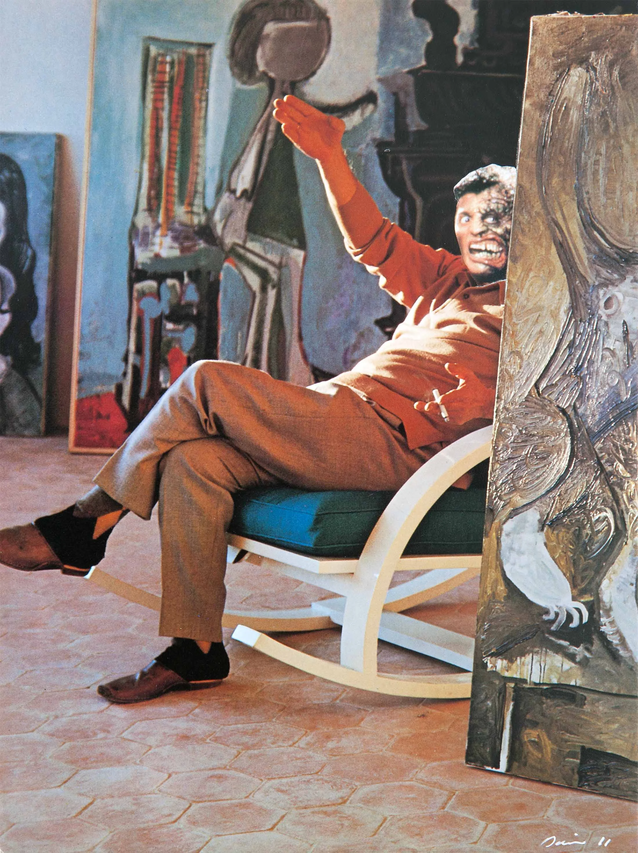 The Pablo Horror Picture Show , 2011. Collage. 29 x 19,5 cm.