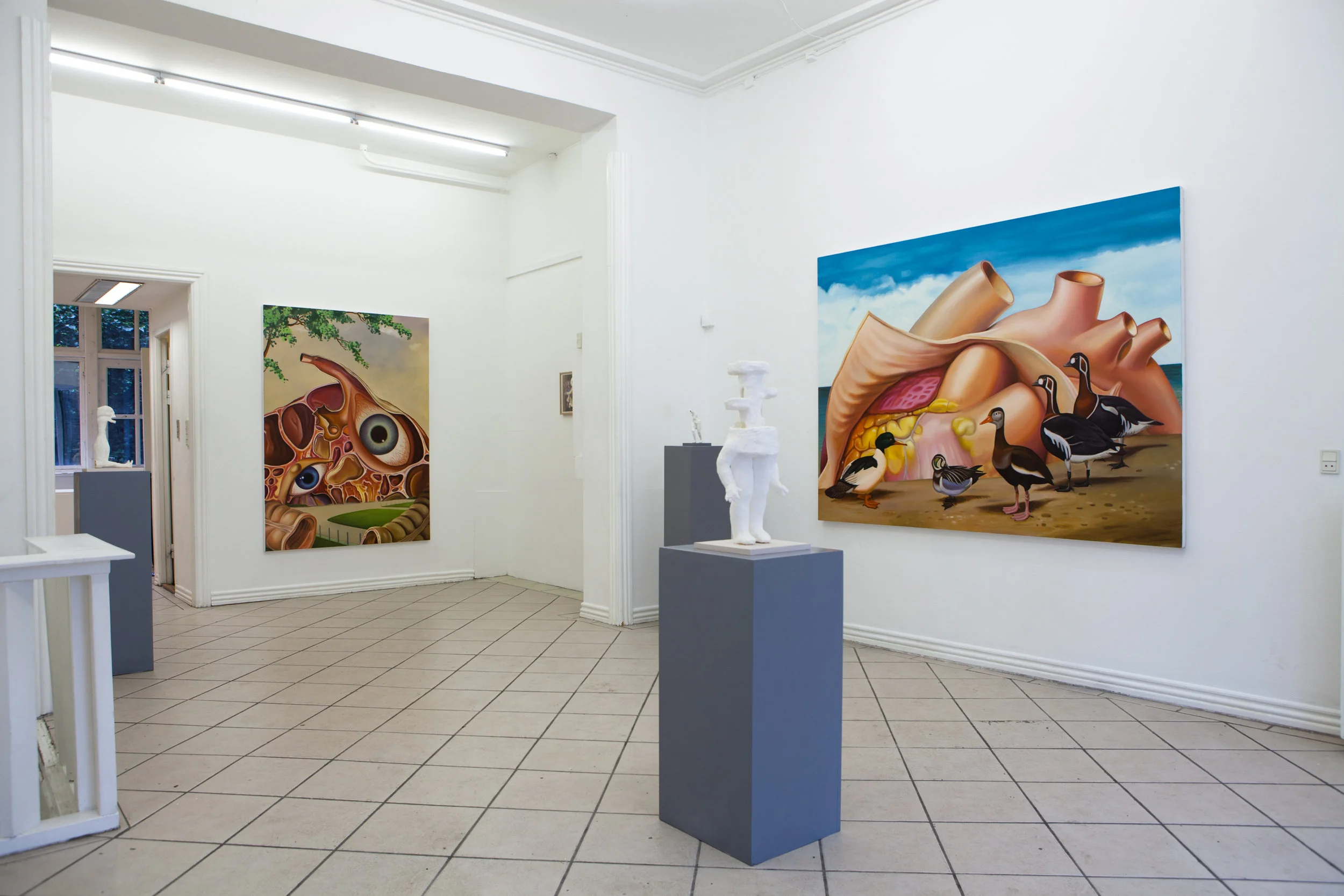 Handmade Anatomy , 2018. PVC, Copenhagen, DK. Solo exhibition.