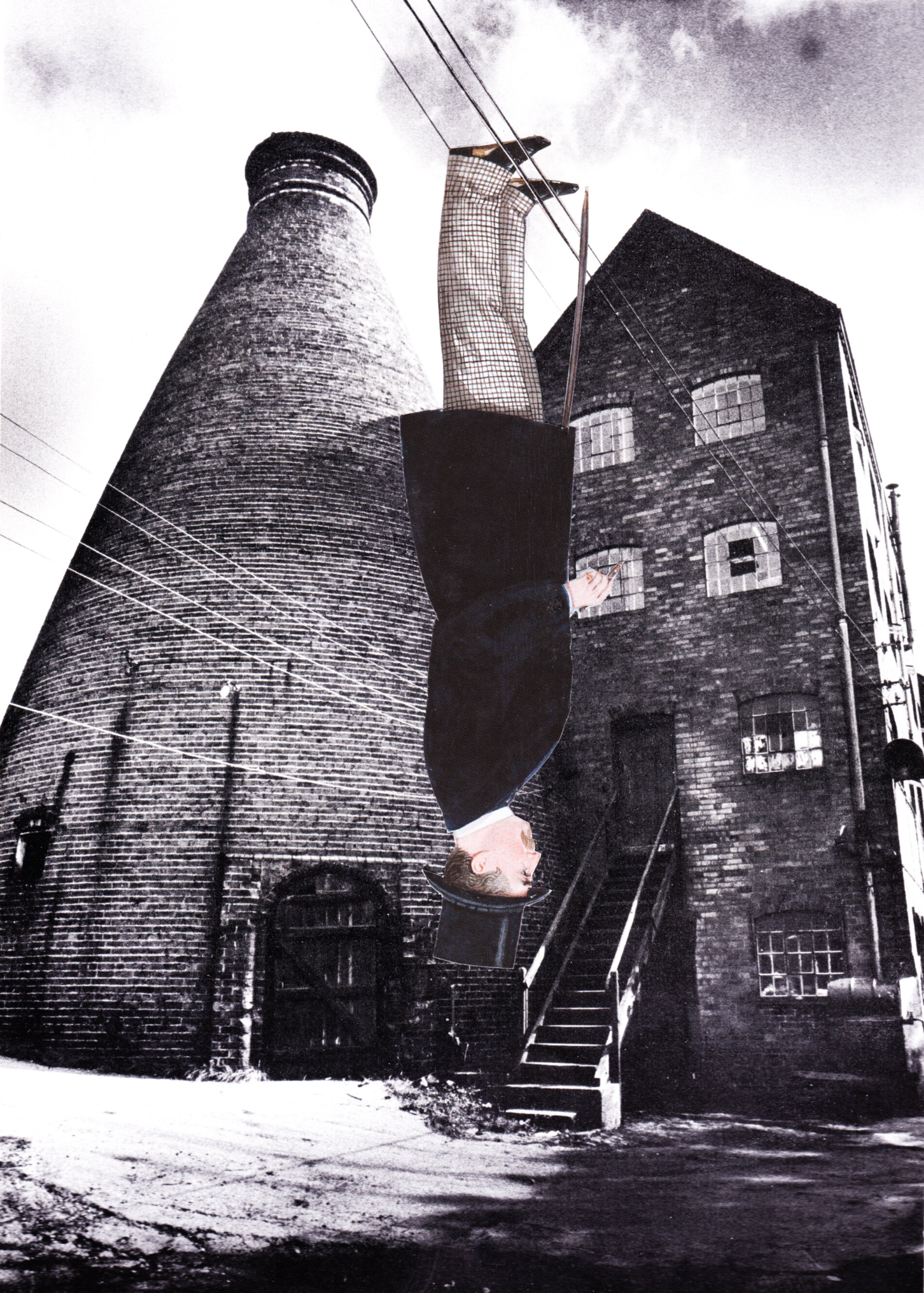 Malheur , 2015. Photo collage, 23 x 15 cm.